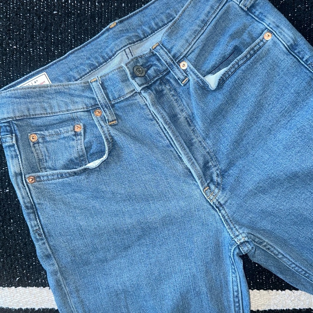Gap High Rise Cheeky Straight Jeans